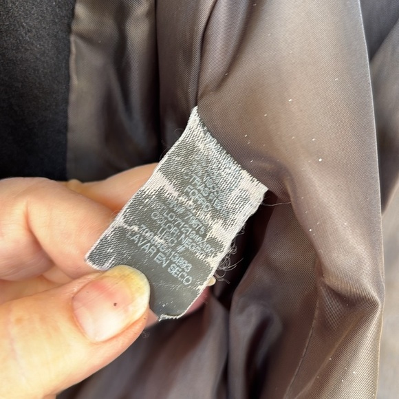 London Fog Elegant Black Pea Coat - Picture 10 of 11